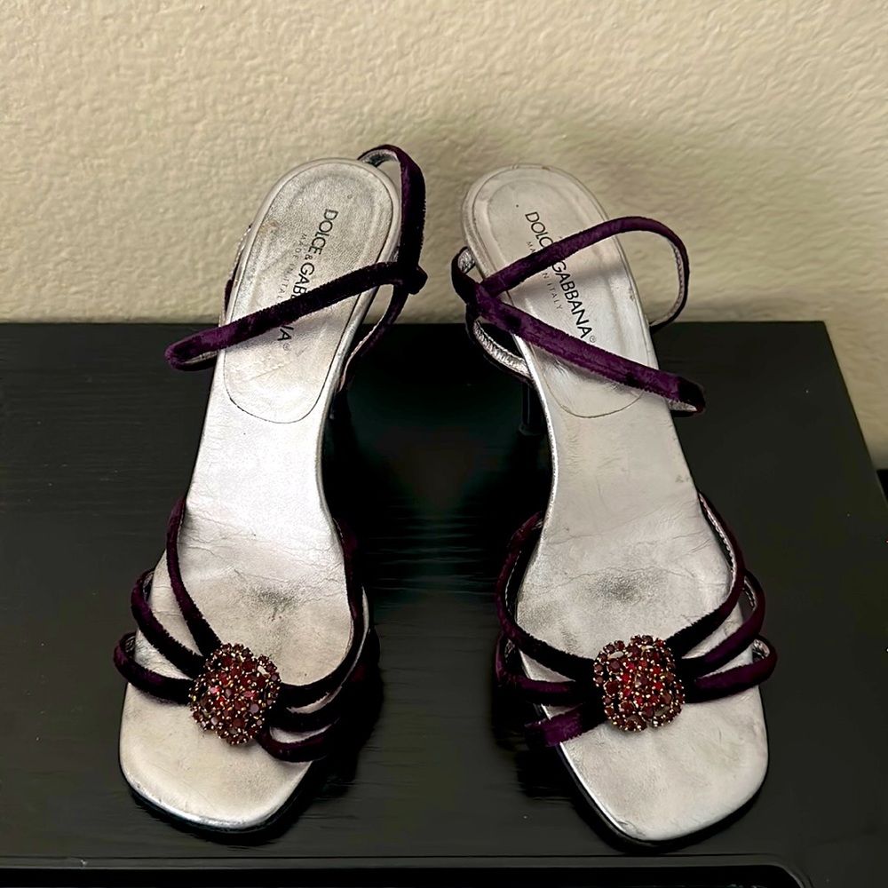 Dolce & Gabanna (Vero Cuoio) Gen Z 90’s vibes sandal heels size 36